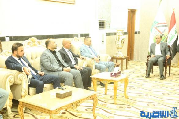 محافظ ذي قار يبحث مع وفد نيابي من &quot;سائرون&quot; الملف الخدمي في المحافظة