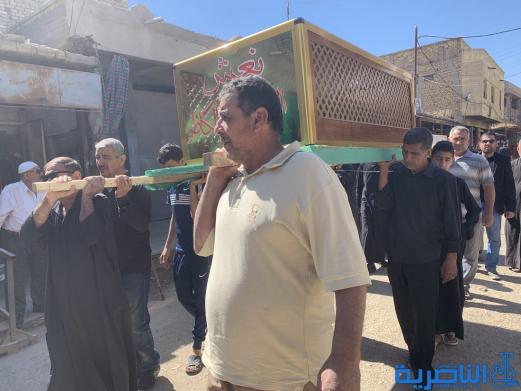 بالصور:مسجد الشيخ عباس الكبير في الناصرية يقيم مجلس عزاء في ذكرى شهادة الامام الكاظم عليه السلام 