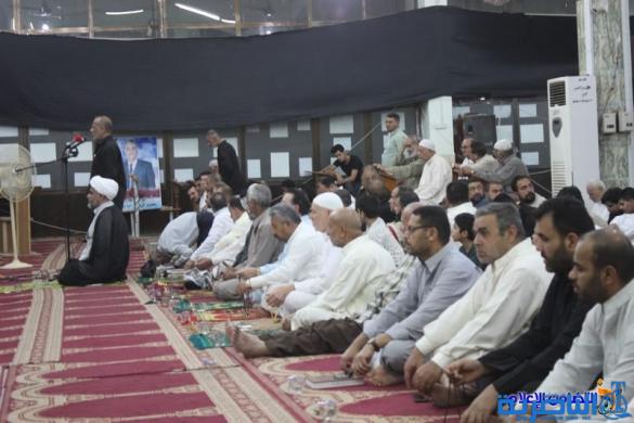 التغطية المصـوره لإحياء ليلة الثالثة والعشرين من شهر رمضان في جامع الشيخ عباس الكبير