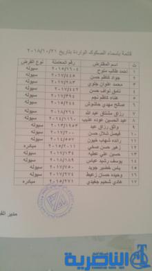 ذي قار:قوائم باسماء جديدة ضمن قروض صندوق الاسكان 
