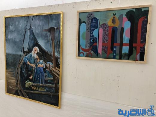 التربية تقيم معرضها السنوي لاعمال مشرفي ومعلمي الفنية في ذي قار