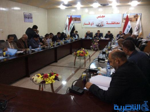  مجلس ذي قار يعقد اجتماعه الدوري لبحث استعدادات المحافظة للزيارة الاربعينية