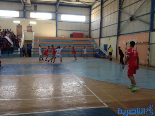 انطلاق منافسات دوري اليد الممتاز في ذي قار بتعادل النصر والسليمانية – تقرير مصور –