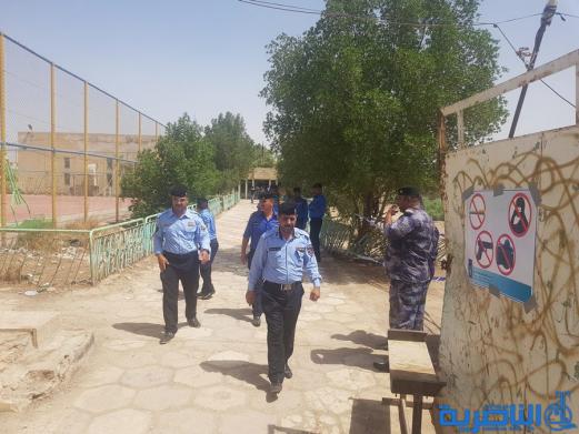 بالصور:القوات الامنية في قضاء الرفاعي تدلي باصواتها 