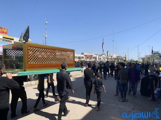 بالصور:مسجد الشيخ عباس الكبير في الناصرية يقيم مجلس عزاء في ذكرى شهادة الامام الكاظم عليه السلام 