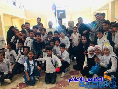 وفد من طلبة كلية الآداب يزور مبرة التضامن للأيتام في الناصرية