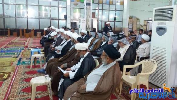 مدرسة العلوم الدينية في الناصرية تحيي الذكرى الـ39 لشهادة السيد محمد باقر الصدر