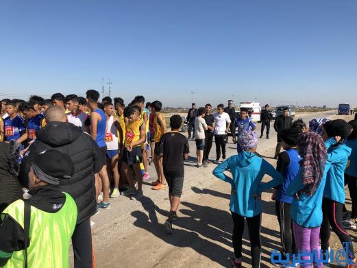بالصور:الناصرية تحتضن بطولة العراق لسباقات الطريق 