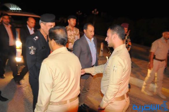 محافظ ذي قار يتفقد السيطرات الخارجية ويشيد بدور القوات الامنية وتعاون المواطنين في تحقيق الاستقرار الامني - تقرير مصور -