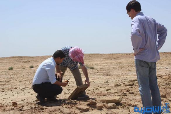 ذي قار :منقبون روس يجرون مسحا لموقع &quot;الدحيل &quot; الأثري تمهيدا للتنقيب فيه