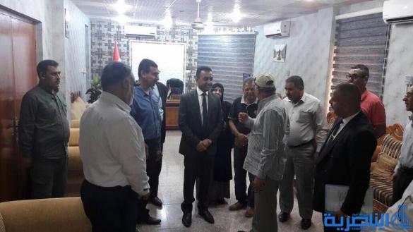 وزير الموارد المائية يفتتح القرية الاستيطانية في اهوار الجبايش - تقرير مصور -