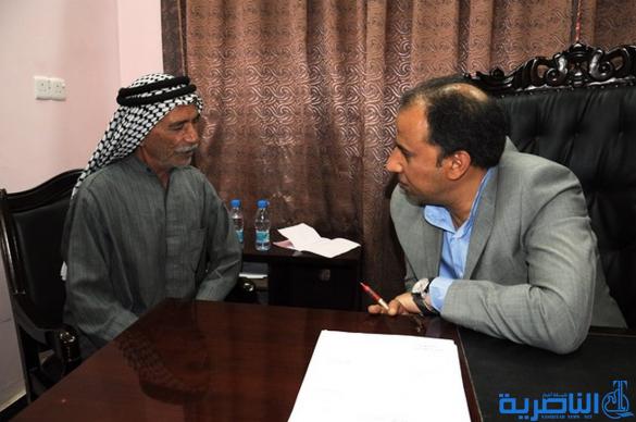 محافظ ذي قار يلتقي 110 مواطن خلال لقاءه الاسبوعي ويوعز بحل مشاكلهم