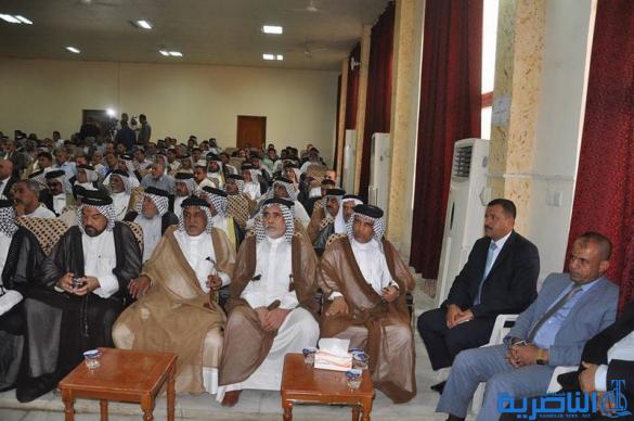 سوق الشيوخ تقيم مؤتمرا موسعا ضد ظاهرة اطلاق العيارات النارية - تقرير مصور -