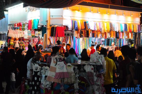 بالصور : اسواق الناصرية لا تنام استعدادا لعيد الفطر المبارك 