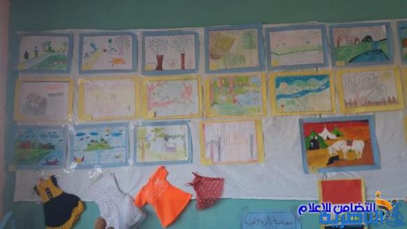 التضامن الثالثة للأيتام في قضاء الجبايش تحصد المركز الأول للأعمال اليدوية في معرض الفنون التشكيلية