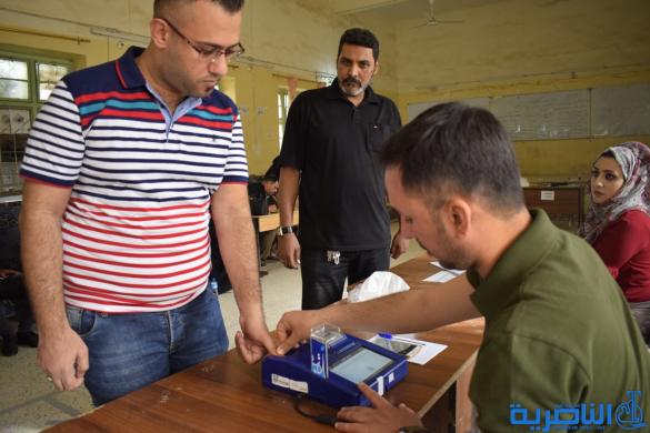 بالصور:الساعات الاخيرة ناخبي ذي قار في مراكز الاقتراع