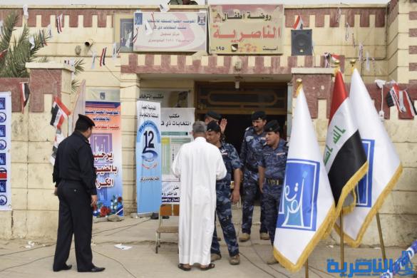 بالصور:الساعات الاخيرة ناخبي ذي قار في مراكز الاقتراع