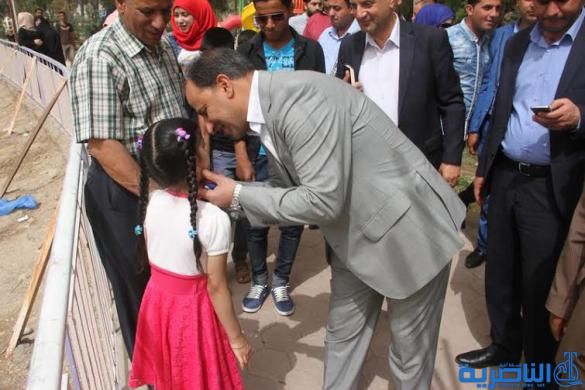 محافظ ذي قار يفتتح معرض الزهور السنوي الثاني - تقرير مصور -