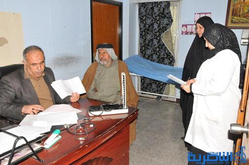 عيادة كبار السن في الناصرية تستقبل 450 مراجعا خلال العام الماضي