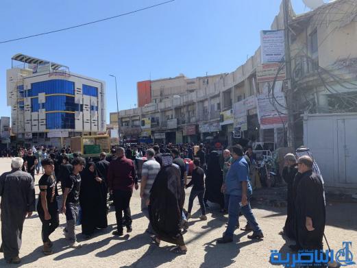 بالصور:مسجد الشيخ عباس الكبير في الناصرية يقيم مجلس عزاء في ذكرى شهادة الامام الكاظم عليه السلام 