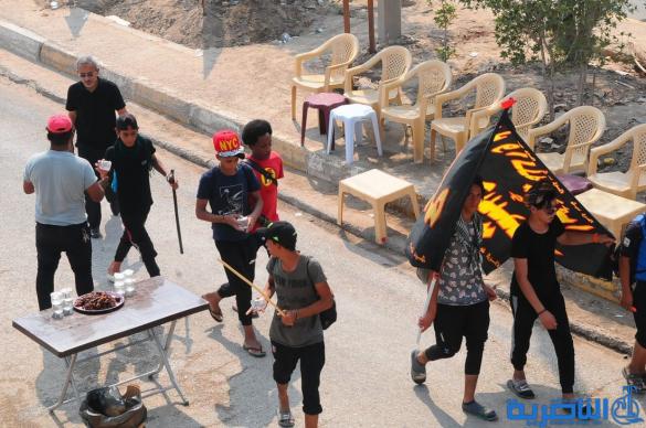 بالصور: وصول طلائع زوار محافظات الجنوبية وزائرين الاجانب الى محافظة ذي قار