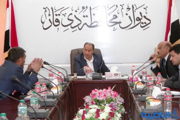 ذي قار تباشر بفسخ عقود المشاريع المتوقفة لاسباب غير مالية ، وتعطي الاولوية لاستكمال مشاريع الماء والكهرباء