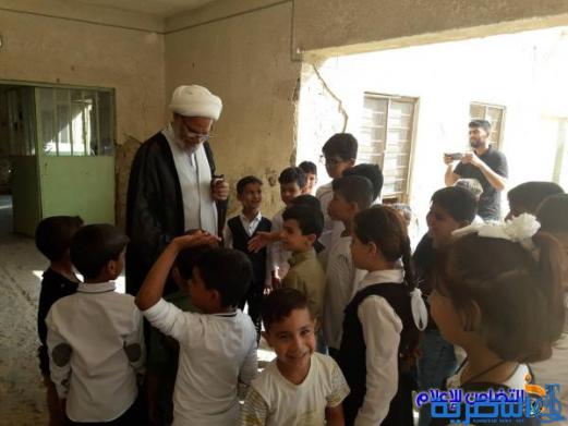 الشيخ محمد مهدي الناصري :يجري زيارة تفقدية لعدد من فروع مبرات التضامن للأيتام في قضاء الشطرة والرفاعي وناحية النصر - مصور-‎