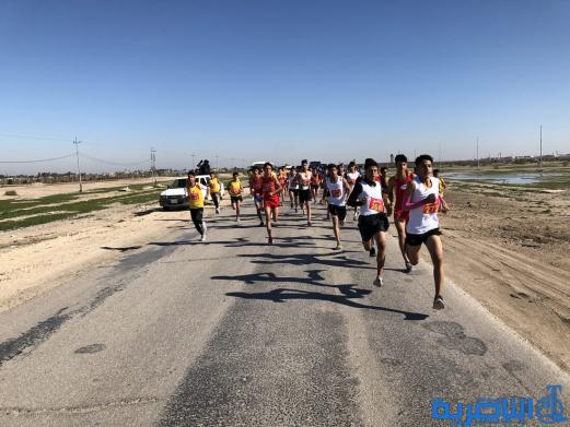 بالصور:الناصرية تحتضن بطولة العراق لسباقات الطريق 