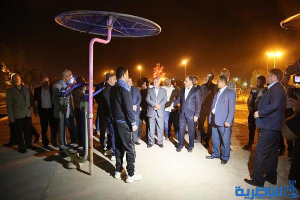 محافظ ذي قار يفتتح متنزه الزقورة بمناسبة اعياد النوروز - تقرير مصور -