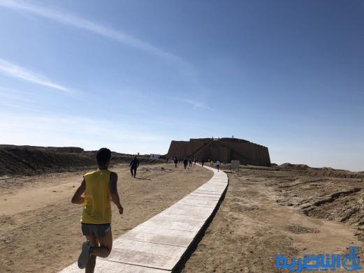 بالصور:الناصرية تحتضن بطولة العراق لسباقات الطريق 
