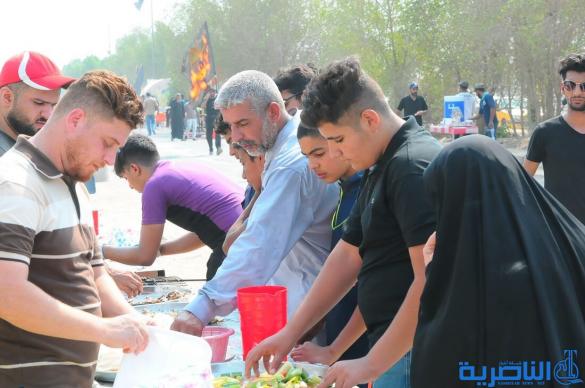 بالصور: وصول طلائع زوار محافظات الجنوبية وزائرين الاجانب الى محافظة ذي قار