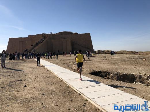 بالصور:الناصرية تحتضن بطولة العراق لسباقات الطريق 