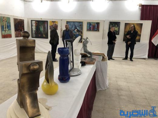 التربية تقيم معرضها السنوي لاعمال مشرفي ومعلمي الفنية في ذي قار