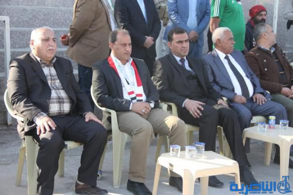 بالصور : مباراة بكرة القدم بين رواد ذي قار ورواد المنتخب الوطني