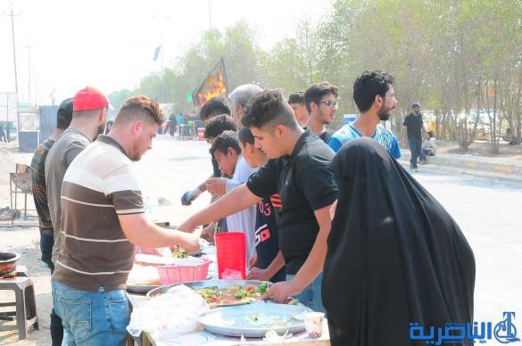 بالصور: وصول طلائع زوار محافظات الجنوبية وزائرين الاجانب الى محافظة ذي قار