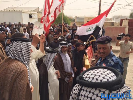 اهالي سيد دخيل يتظاهرون .. انقذونا فنحن نموت من العطش - تقرير مصور -