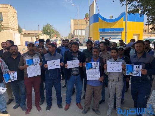 ذي قار تتلف 36 طنا من الأغذية الفاسدة وتغلق ‪51‬ محلا تجاريا