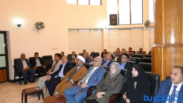أتحاد رجال عمال ذي قار استضاف ندوة حوارية عن نتائج التنقيبات الاثارية في المحافظة