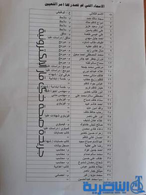 صحة ذي قار تمهمل المتقدمين للتعيين حتى الثلاثاء المقبل لاكمال اوراق التقديم