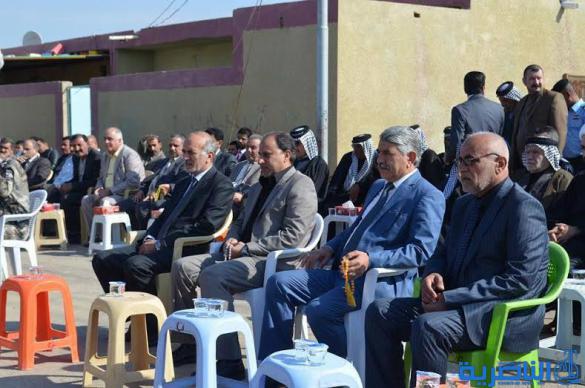 محافظ ذي قار يشارك في تكريم اسر شهداء الحشد الشعبي والقوات الامنية في الرفاعي - تقرير مصور -