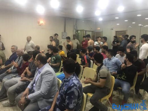 بالصور : اليونسيف تنظم بطولة لكمال الاجسام في الناصرية