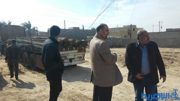  المباشرة بالمرحلة الثانية من اعمال تطوير الشارع الرئيس في سيد دخيل