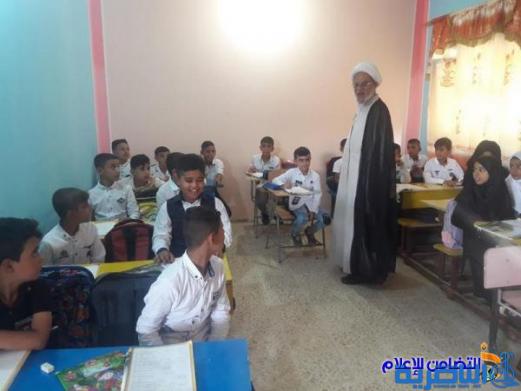تزامنا مع بداية العام الدراسي الجديد..الشيخ الناصري يزور مبرة التضامن الرابعة للأيتام في قضاء سوق الشيوخ - مصور-