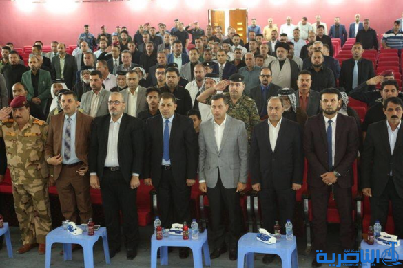  ‎محافظ ذي قار يشارك بالحفل التابيني للمجاهدين ابو جعفر الجابري وعبد الباسط العبادي