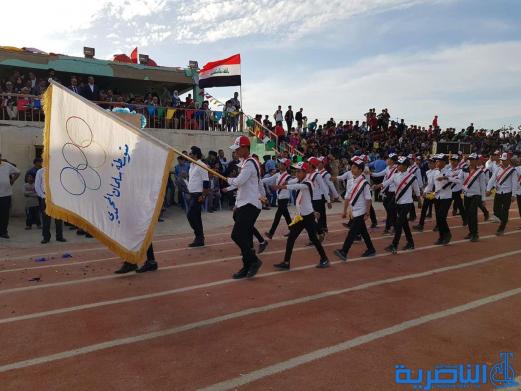 بالصور:تربية ذي قار تقيم مهرجانها الرياضي السنوي لالعاب القوى والعروض الارضية