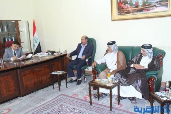  نائب محافظ ذي قار يطالب الزراعة بتعويض المتضررين من قانون تسوية الاراضي