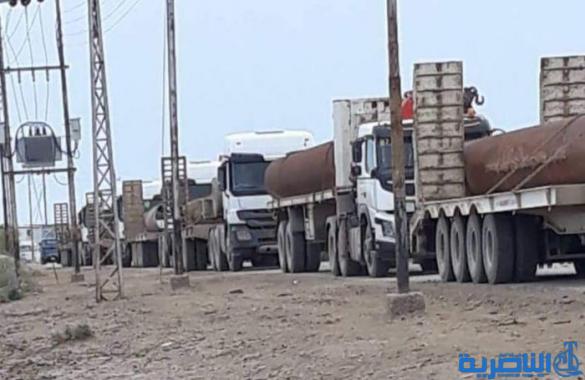 تجهيز قضاء الاصلاح بانابيب عملاقة لتصريف مياه السيول