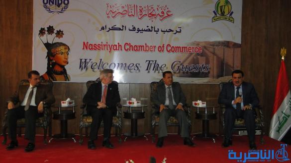 وكيل وزير الخارجية الايطالي يؤكد  تجسيد افاق التعاون الاقتصادي  بين حكومته وذي قار..ويفتتح مكتب لشركاتهم في غرفة تجارة الناصرية 