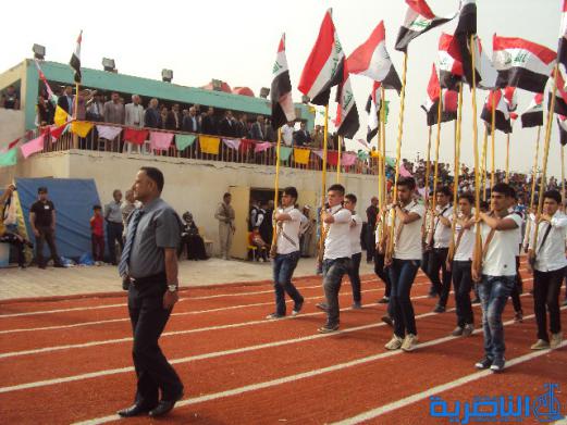 محافظ ذي قار يشارك في المهرجان الرياضي السنوي لتربية المحافظة - تقرير مصور -