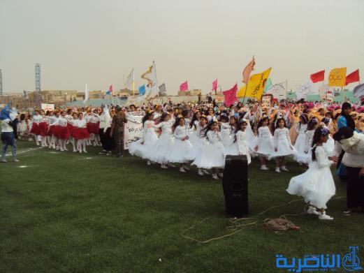محافظ ذي قار يشارك في المهرجان الرياضي السنوي لتربية المحافظة - تقرير مصور -